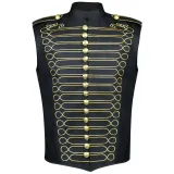 Chaleco militar - Negro/Oro