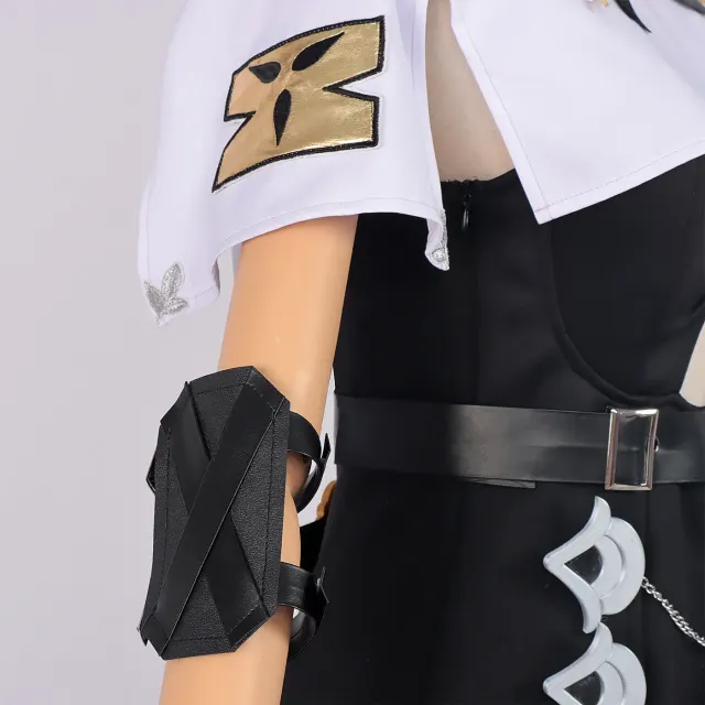 Costume cosplay d'anime Esper menthe pour femme avec sac à dos queue de chat détail 7