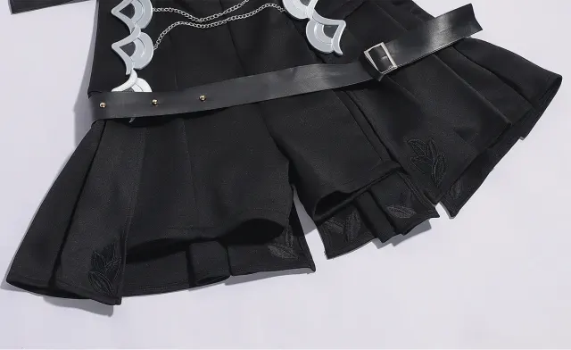 Costume cosplay d'anime Esper menthe pour femme avec sac à dos queue de chat détail 9