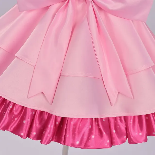 Robe tutu cosplay rose sans bretelles Mizi pour Alien Stage détail 3