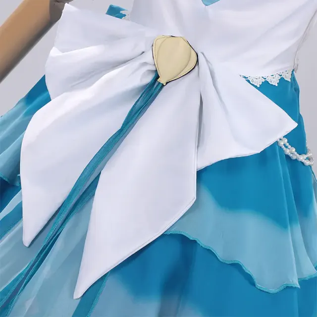 detalle de Conjunto de disfraz cosplay de tirantes de anime Colorful Summer de Mute Girl 13