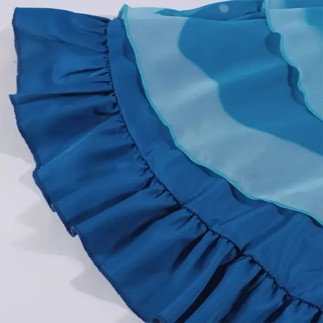 detalle de Conjunto de disfraz cosplay de tirantes de anime Colorful Summer de Mute Girl 14