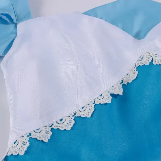 detalle de Conjunto de disfraz cosplay de tirantes de anime Colorful Summer de Mute Girl 15