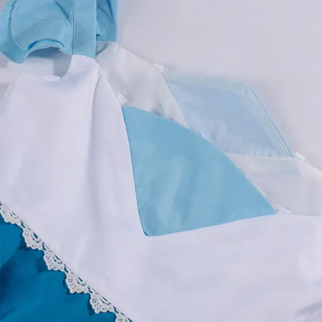 detalle de Conjunto de disfraz cosplay de tirantes de anime Colorful Summer de Mute Girl 16