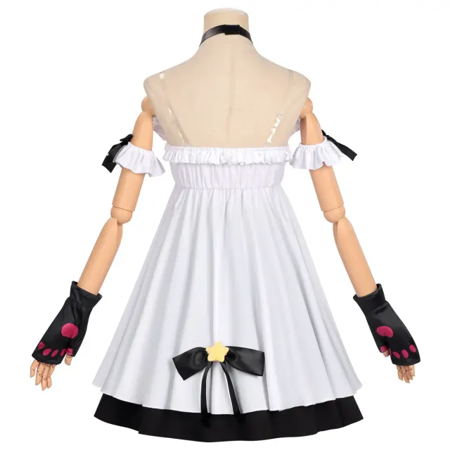 Nanally Baumwolltiger Cosplay-Kostüm für Anime- und Game-Rollenspiele Detail 3