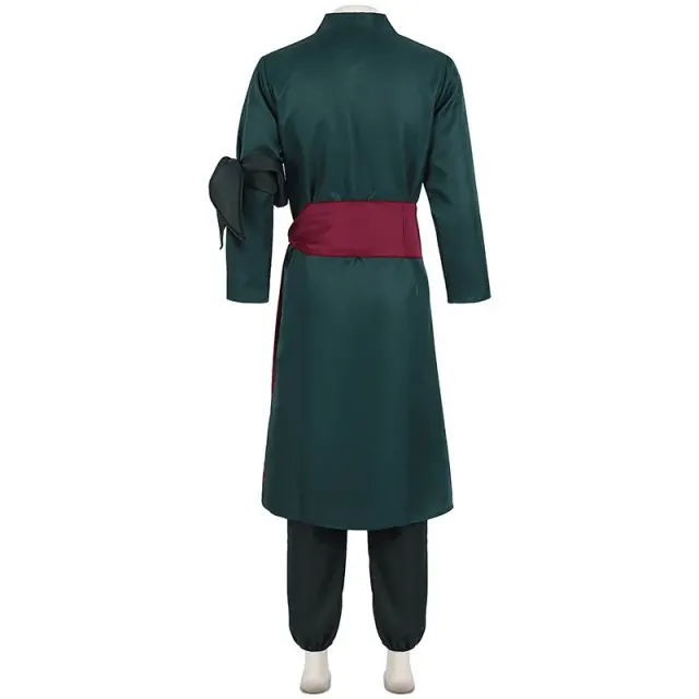 Ensemble de costume cosplay Zoro One Piece pour homme, haut et pantalon détail 3