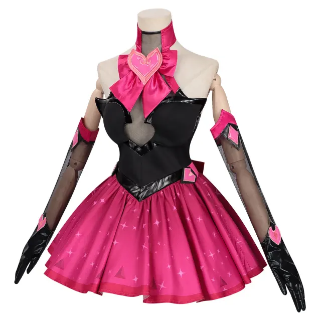 detalle de Conjunto de disfraz cosplay de Overwatch D.Va Hana Song Demon Phantom 2