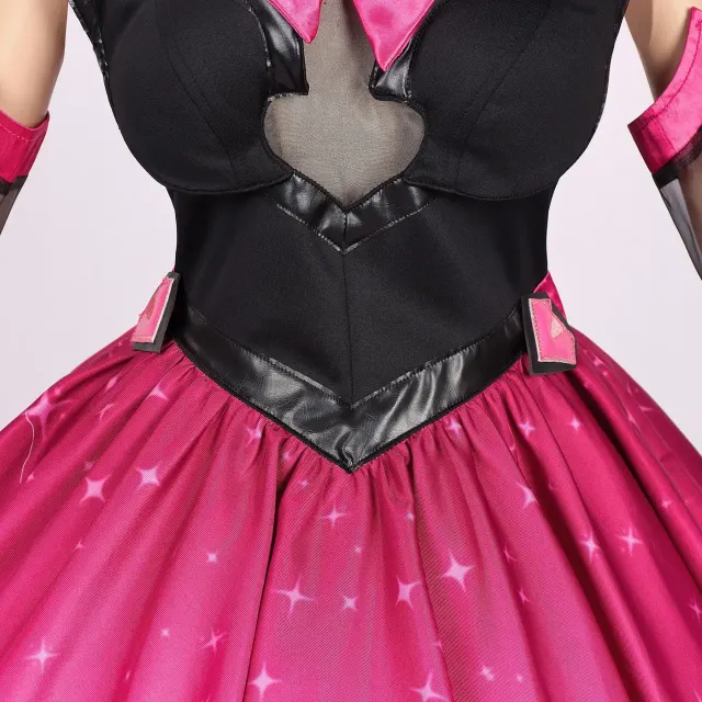detalle de Conjunto de disfraz cosplay de Overwatch D.Va Hana Song Demon Phantom 6