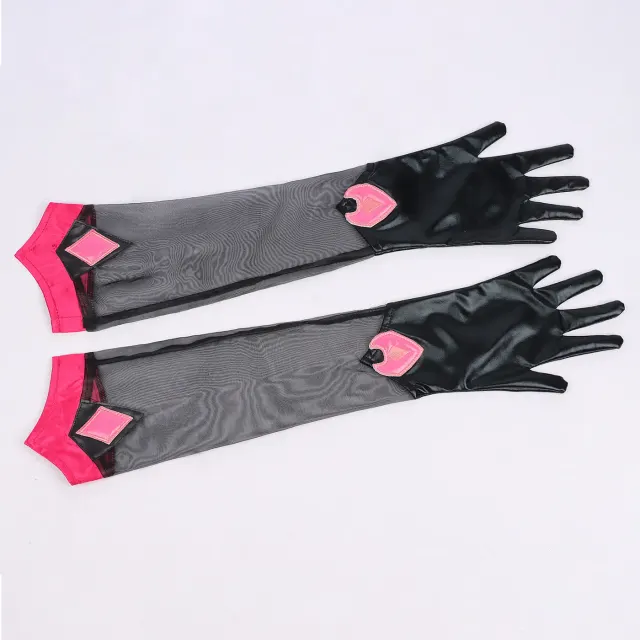 detalle de Conjunto de disfraz cosplay de Overwatch D.Va Hana Song Demon Phantom 12