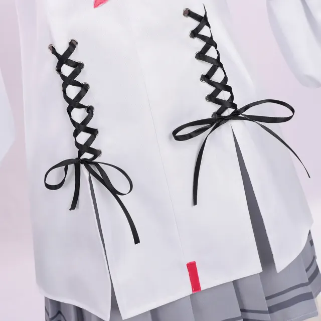 detalle de Conjunto de disfraz cosplay de Jiu estilo Phigros para juego de ritmo 7