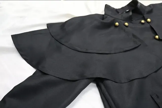 detalle de Disfraz cosplay de médico de la peste para Halloween, conjunto steampunk con pico de ave 5