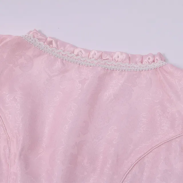 Bayerisches Oktoberfest-Korsettkleid in Übergröße für Damen Detail 7