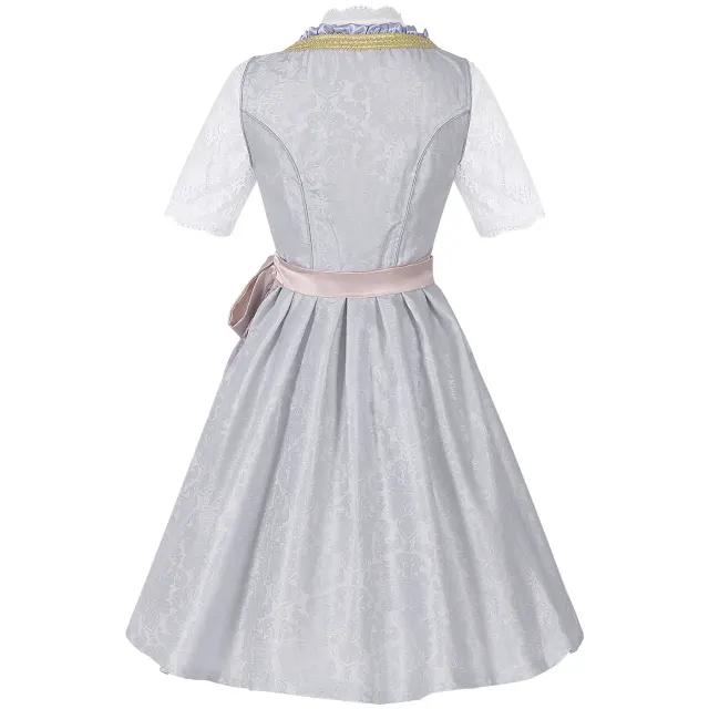 Bayerisches Oktoberfest-Korsettkleid in Übergröße für Damen Detail 14