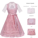 Oktoberfest-Kleid Stil 7 - Rosa