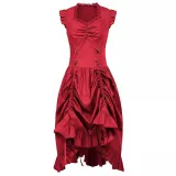 Robe sans manches - Rouge