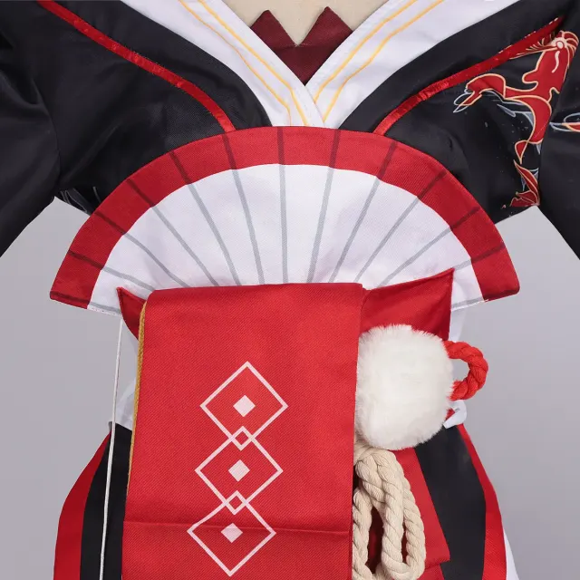 Beliebtes Xun-Cosplay-Kleid aus dem Anime-Spiel mit extra langen Ärmeln Detail 5