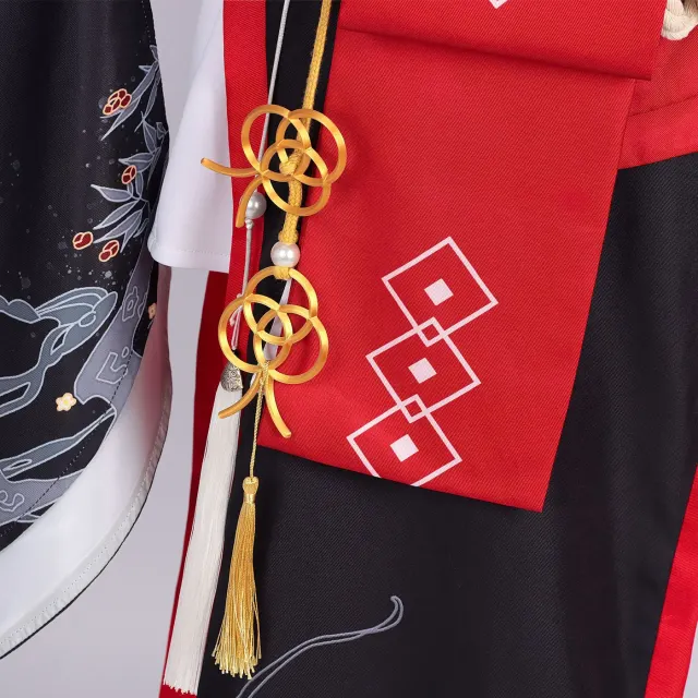 Beliebtes Xun-Cosplay-Kleid aus dem Anime-Spiel mit extra langen Ärmeln Detail 6