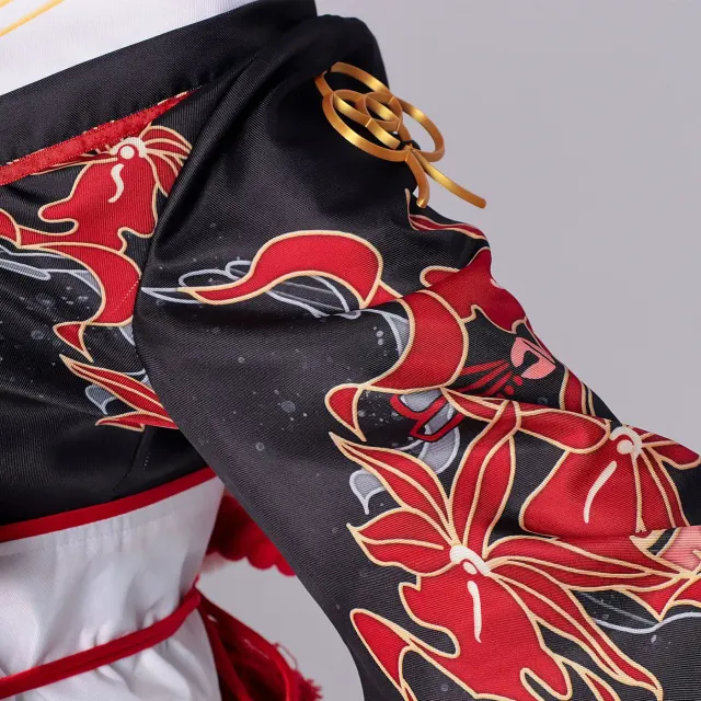 Beliebtes Xun-Cosplay-Kleid aus dem Anime-Spiel mit extra langen Ärmeln Detail 8