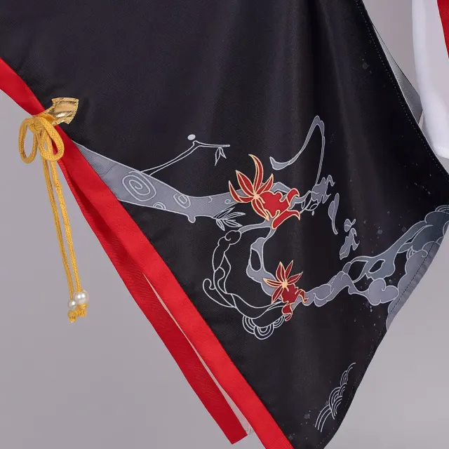 Beliebtes Xun-Cosplay-Kleid aus dem Anime-Spiel mit extra langen Ärmeln Detail 9