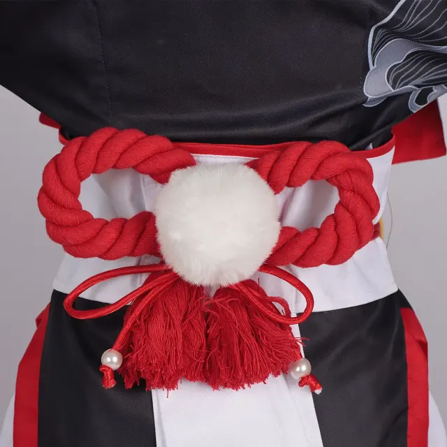 Beliebtes Xun-Cosplay-Kleid aus dem Anime-Spiel mit extra langen Ärmeln Detail 11