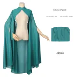 Hof-Chiffon-Umhang - Blau