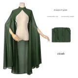 Hof-Chiffon-Umhang - Grün