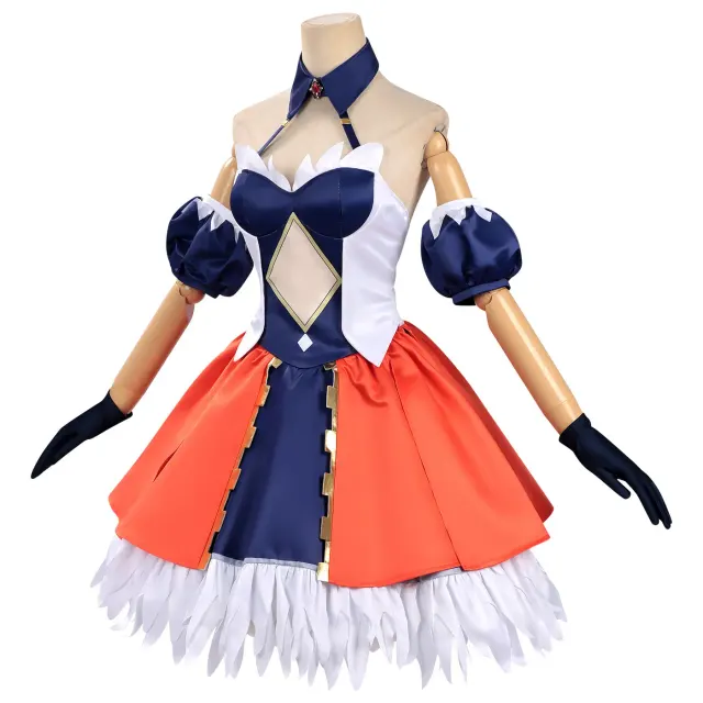 detalle de Conjunto de disfraz cosplay anime de Alvitr de Record of Ragnarok 2