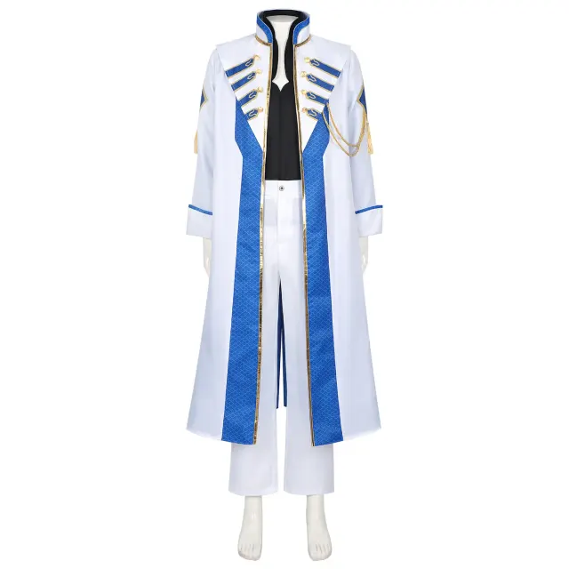 detalle de Conjunto de chaqueta y pantalón de disfraz cosplay de Hades de Record of Ragnarok para hombre 1