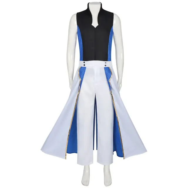 detalle de Conjunto de chaqueta y pantalón de disfraz cosplay de Hades de Record of Ragnarok para hombre 3