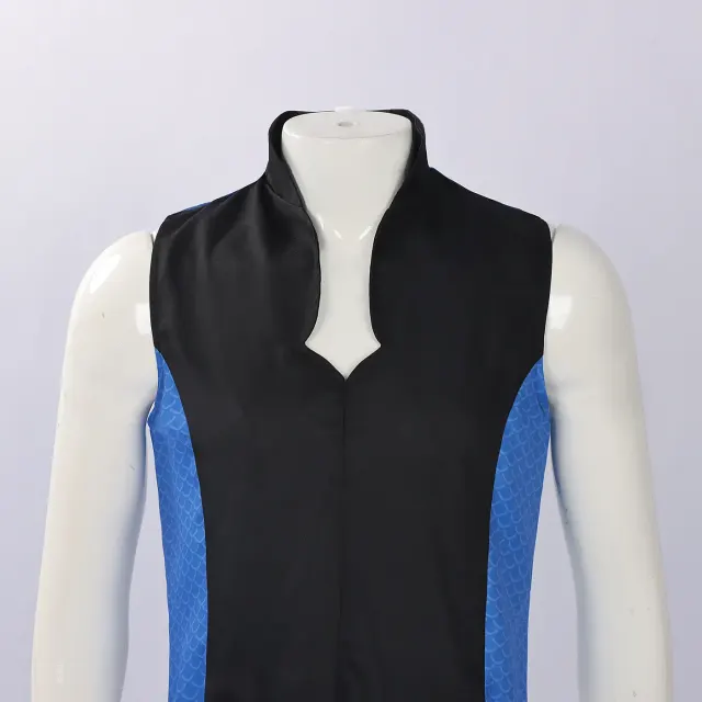 detalle de Conjunto de chaqueta y pantalón de disfraz cosplay de Hades de Record of Ragnarok para hombre 5