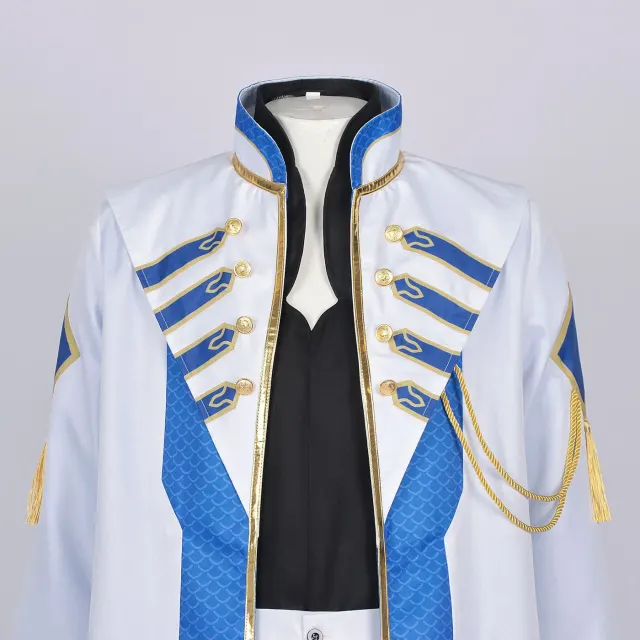 detalle de Conjunto de chaqueta y pantalón de disfraz cosplay de Hades de Record of Ragnarok para hombre 8