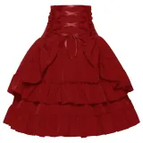 Jupe de cour - Rouge