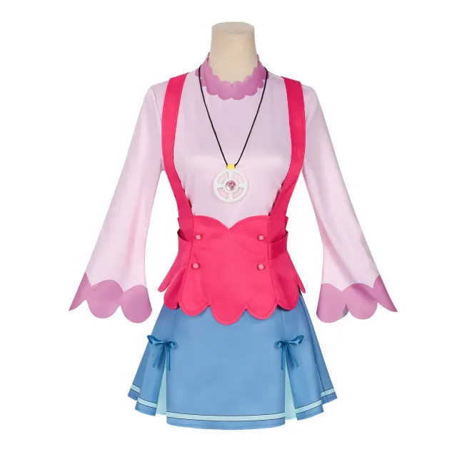 Senya Akechi Detektiv-Anime-Cosplay-Kleid im Komplett-Set Detail 9