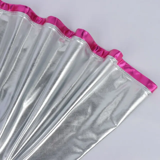 detalle de Vestido cosplay para mujer de alienígena espacial con brillo láser para Halloween 15
