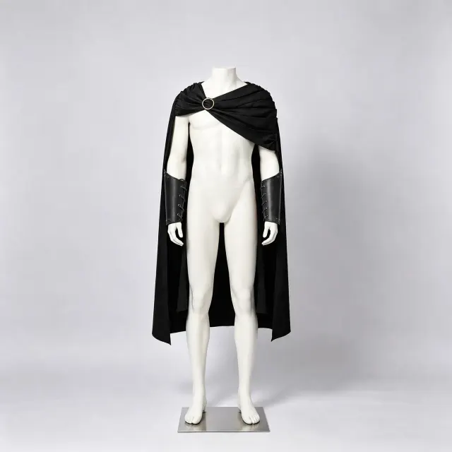 Cape cosplay de guerrier spartiate pour Halloween et costumes romains détail 4
