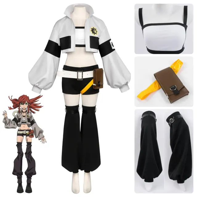 Disfraz cosplay Tamu Jiliyou de inspiración anime en el estilo Liyou en stock para Halloween y juego de rol de personajes.