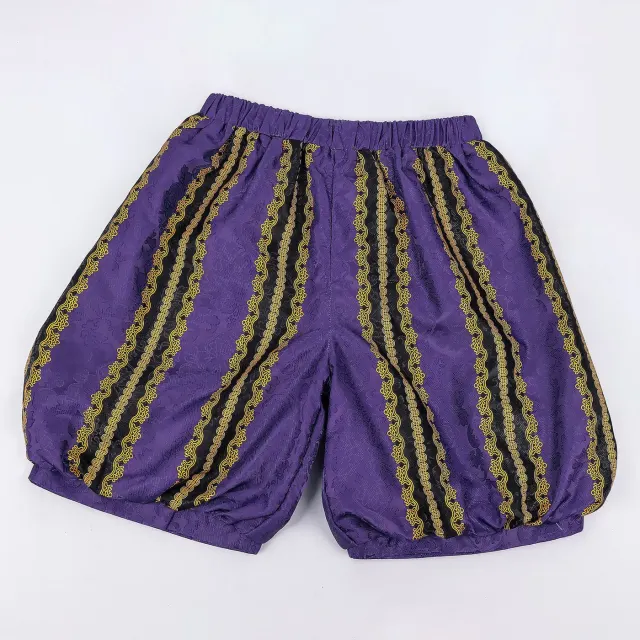 Ensemble de costume cosplay jacquard de cour Tudor pour adulte et enfant détail 9
