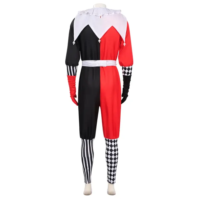 Unisex-Halloween-Zirkusclown-Cosplay-Kostüm für Party und Bühne Detail 17