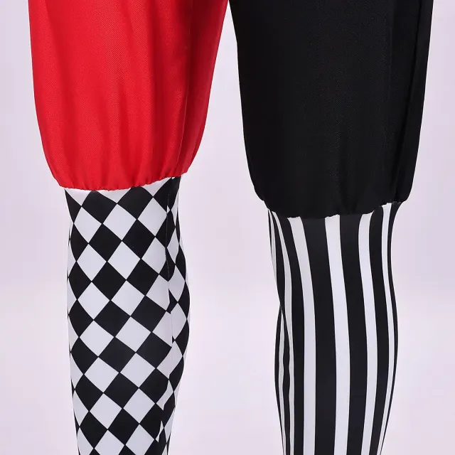 Unisex-Halloween-Zirkusclown-Cosplay-Kostüm für Party und Bühne Detail 20
