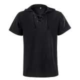 Chemise à capuche - Noir