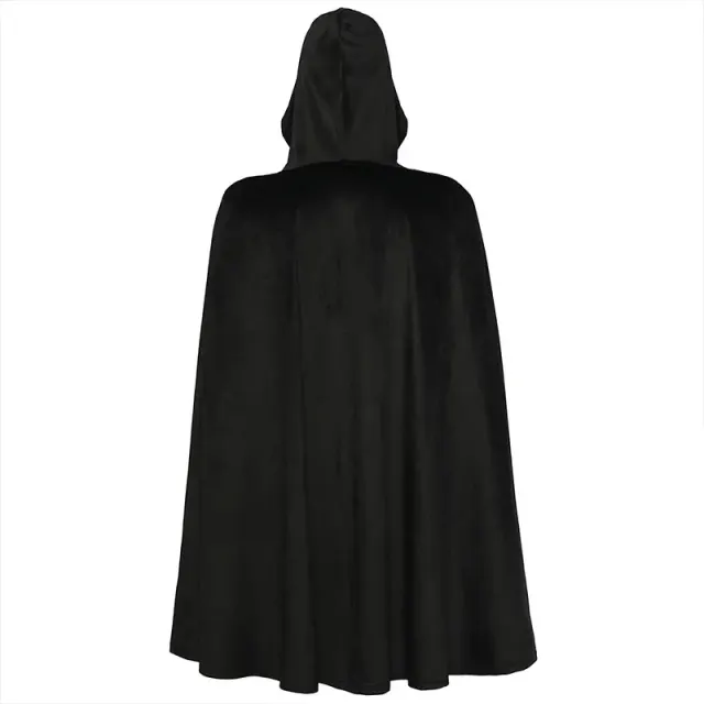 Unisex Hooded Medieval Pirate Vampire Cloak Costume detail 15