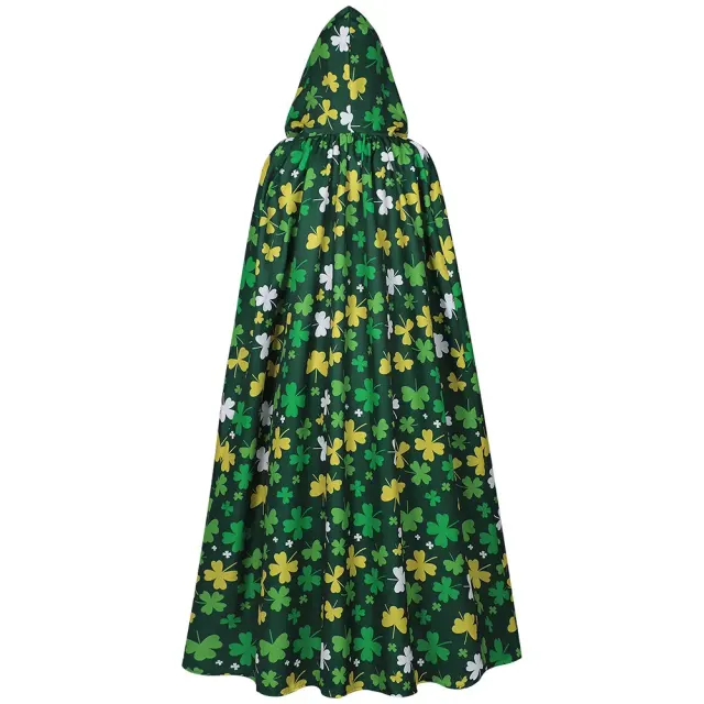 Unisex Irish St. Patrick's Party Cape for Halloween Cosplay detail 7