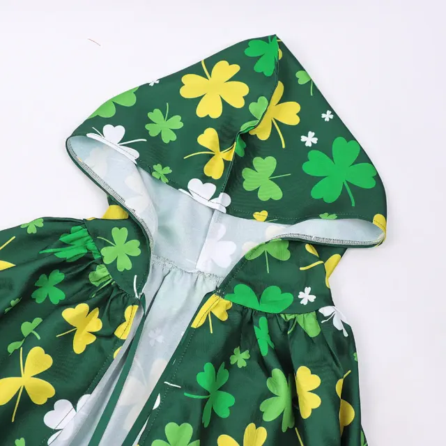 Unisex Irish St. Patrick's Party Cape for Halloween Cosplay detail 8