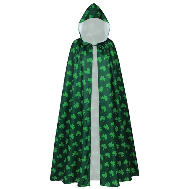 Unisex Irish St. Patrick's Party Cape for Halloween Cosplay detail 11
