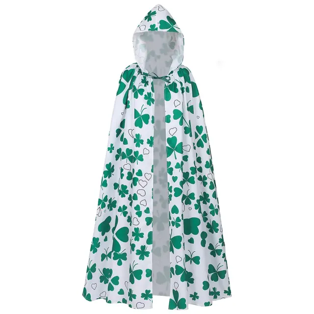 Unisex Irish St. Patrick's Party Cape for Halloween Cosplay detail 16