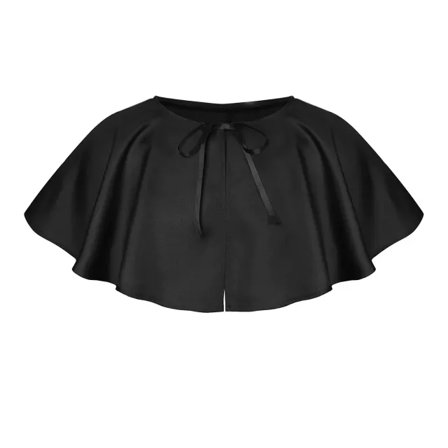 Cape d'épaule unisexe à laçage pour costumes cosplay Halloween détail 9