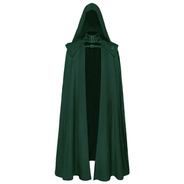 Cape cosplay médiévale à capuche mixte pour la scène et Halloween détail 3