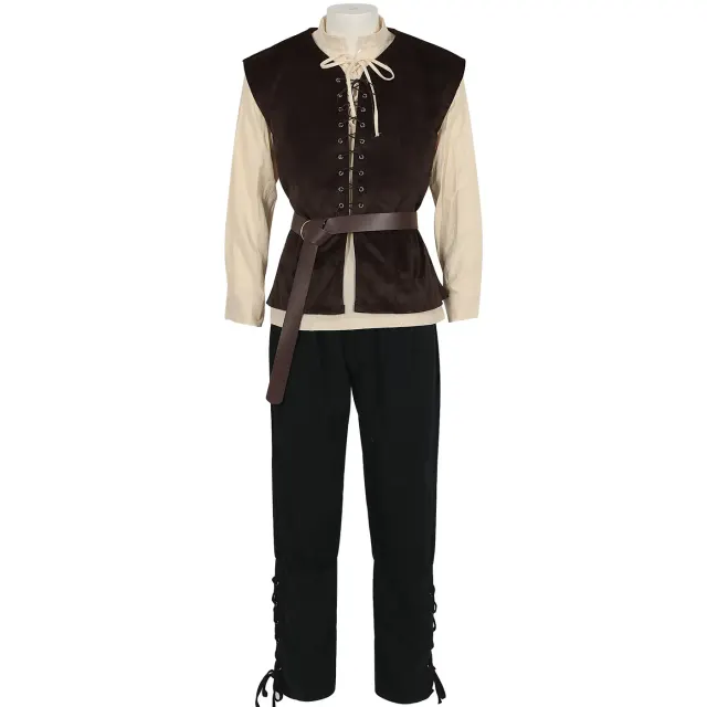 Unisex-Cosplay-Set als mittelalterlicher Ritter für Renaissance, Halloween und Bühne Detail 1