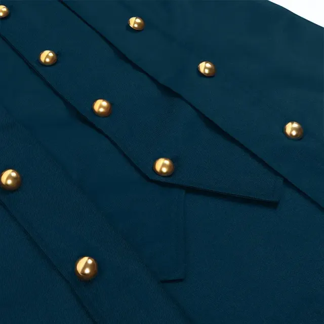 Unisex-Korsettjacke im Mittelalter-Stil mit langen Ärmeln und Taillenschnürung Detail 11