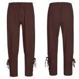 Piratenhose - Bordeauxrot